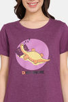 Rosaline Bloom Fest Knit Cotton Top (Pack of 2) -  Orange Purple — thumbnail 6